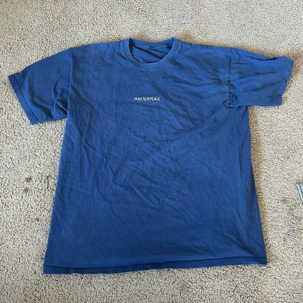 Blue Masterpeace cotton t-shirt